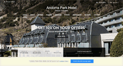 Desktop Screenshot of en.andorraparkhotel.com
