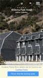 Mobile Screenshot of en.andorraparkhotel.com